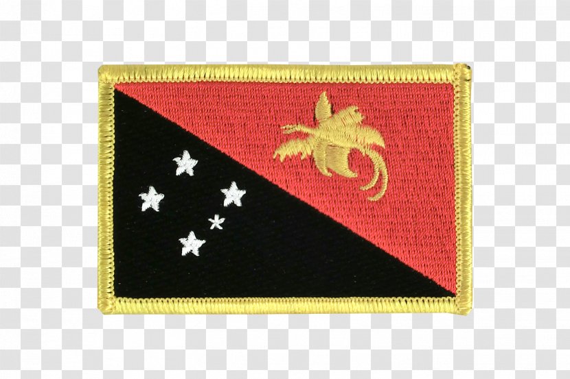 Flag Of Papua New Guinea Fahne - Embroidered Patch Transparent PNG