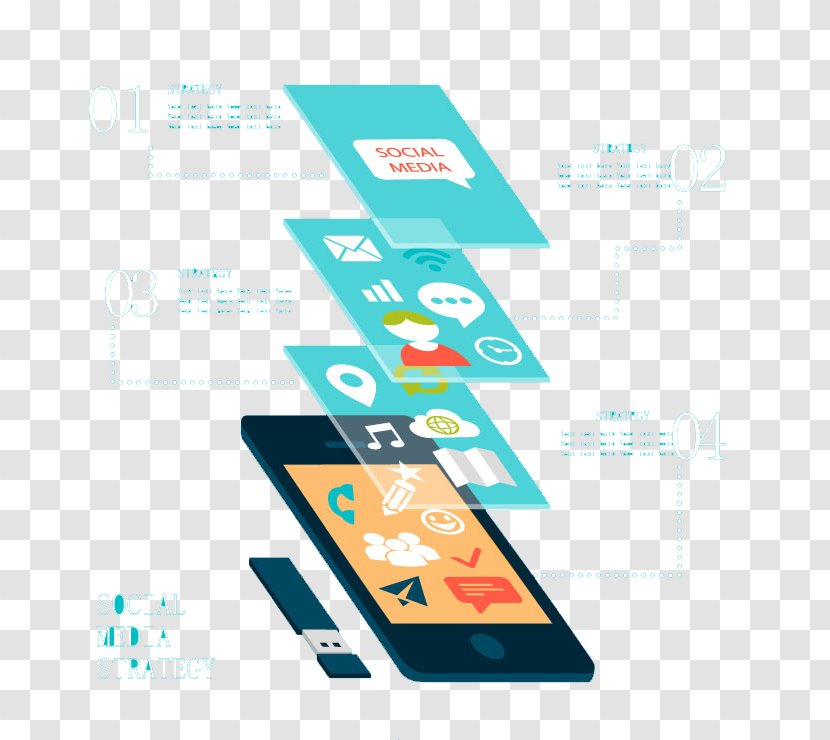 Social Media Smartphone Mobile App Information - Iphone - Online Map Vector Transparent PNG