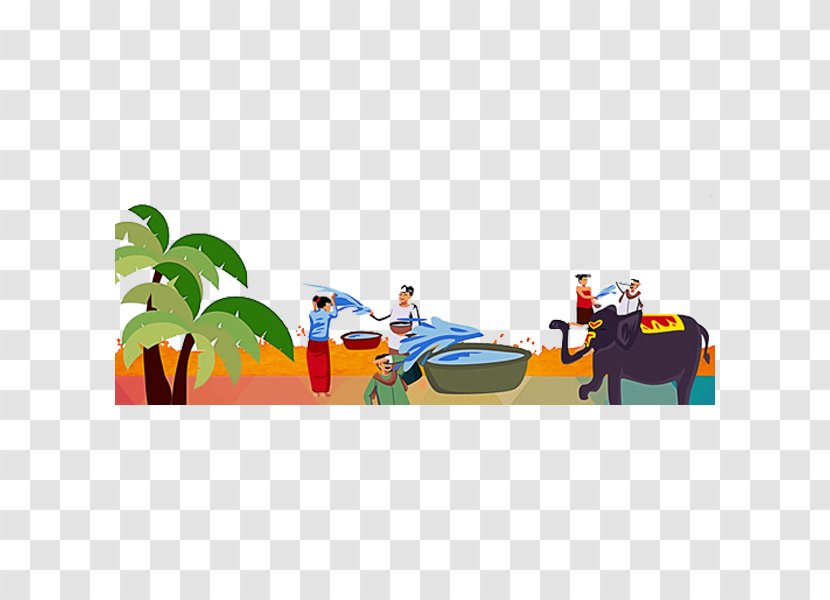 Download Illustration - Games - Beach Scenery Transparent PNG
