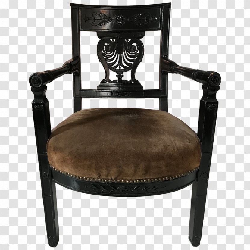 First French Empire Chair Table Furniture Designer Transparent PNG