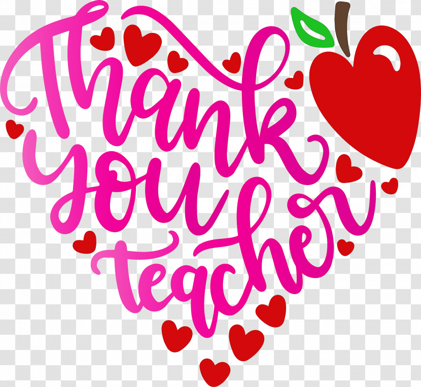 Teachers Day Thank You Transparent PNG