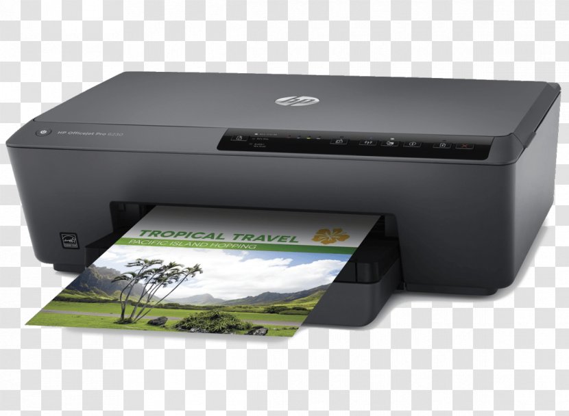 Hewlett-Packard HP Officejet Pro 6230 Printer Inkjet Printing - Hewlett-packard Transparent PNG