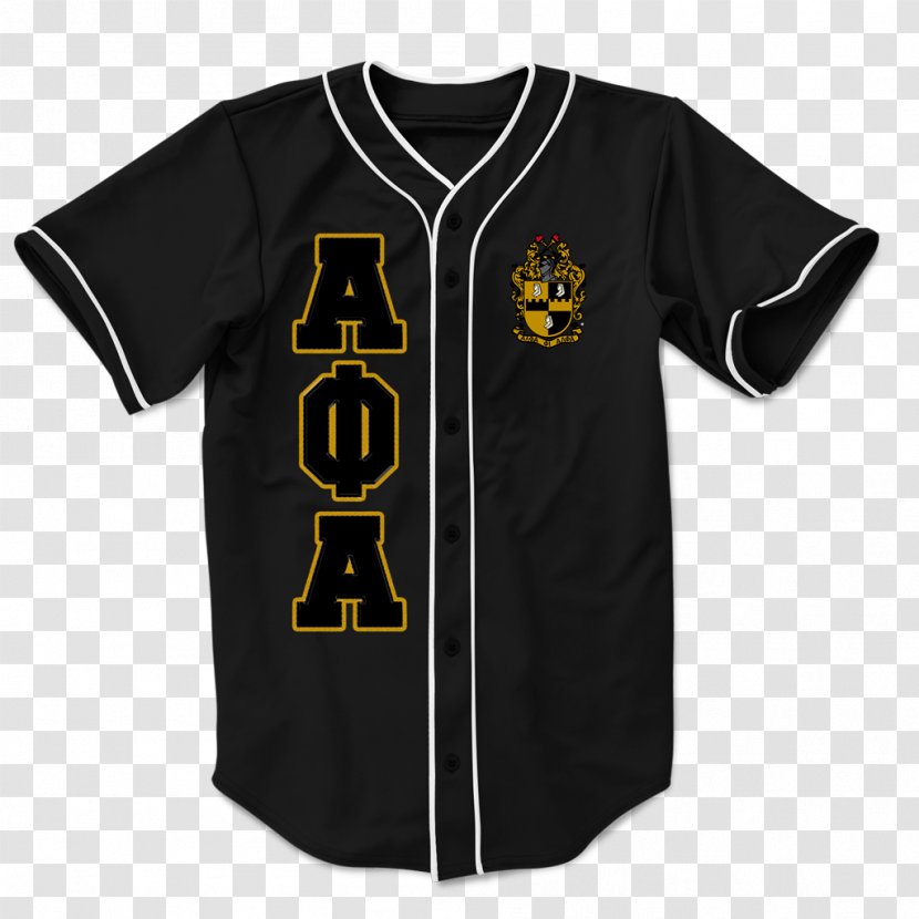 T-shirt Alpha Phi Baseball Uniform Jersey - Shirt Transparent PNG