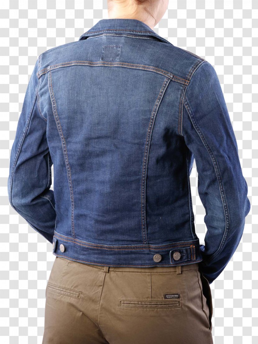 Leather Jacket Denim Lee Night Sky - Jeans Transparent PNG