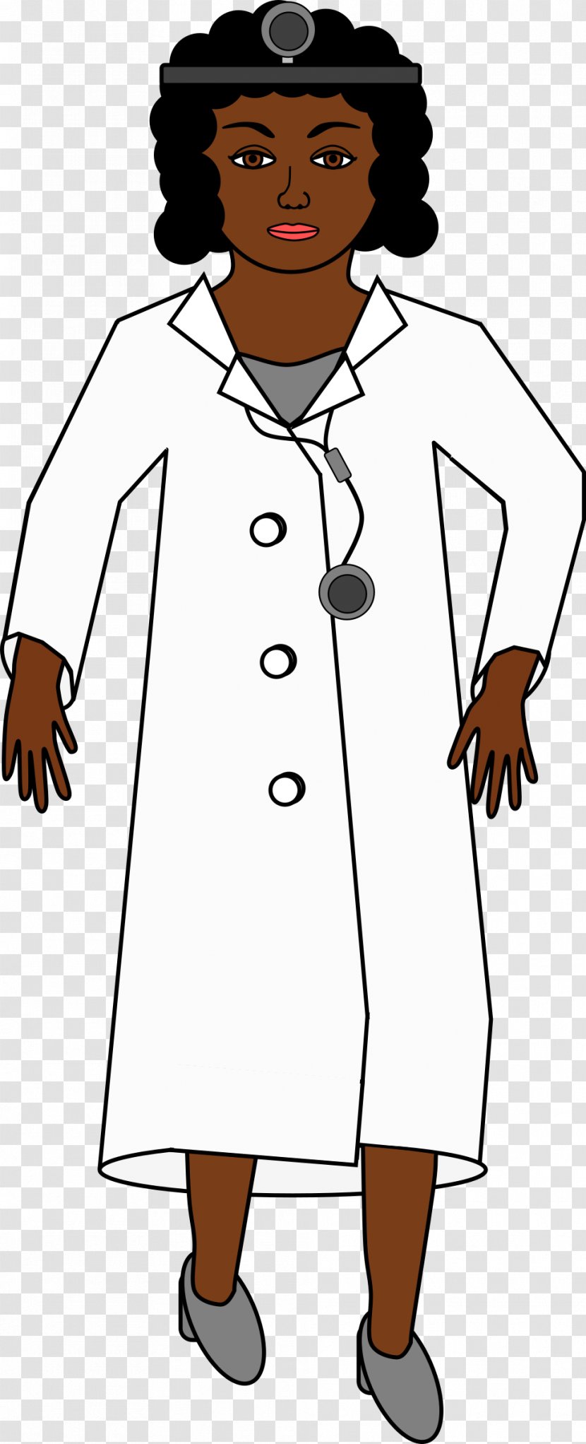 Physician African American Clip Art - Woman - Transparent Doctor Cliparts Transparent PNG