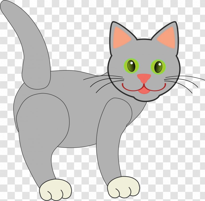 Big Cat Kitten Tiger Clip Art - Cats Transparent PNG