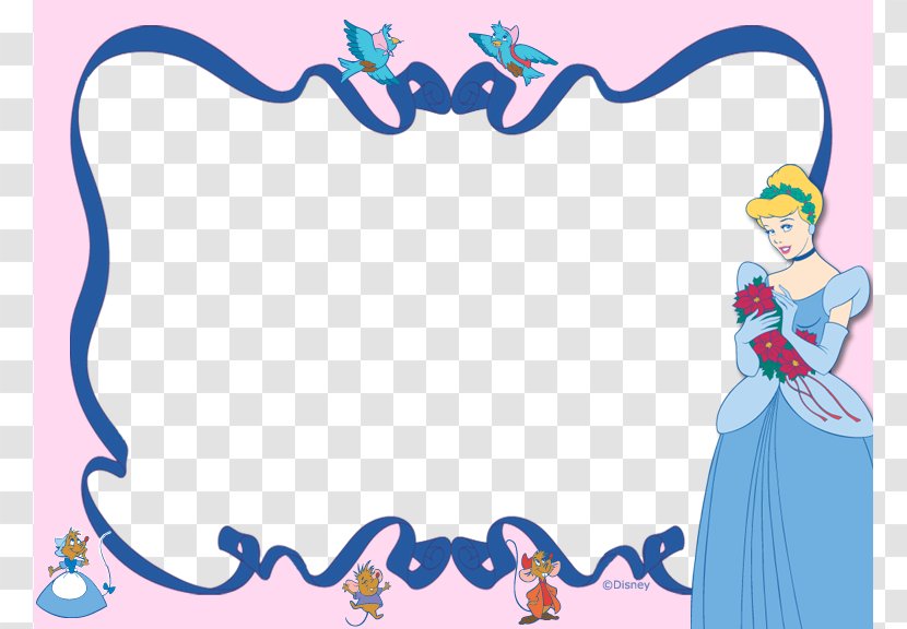 Template Download Clip Art - Area - Cute Princess Frame Design Transparent PNG