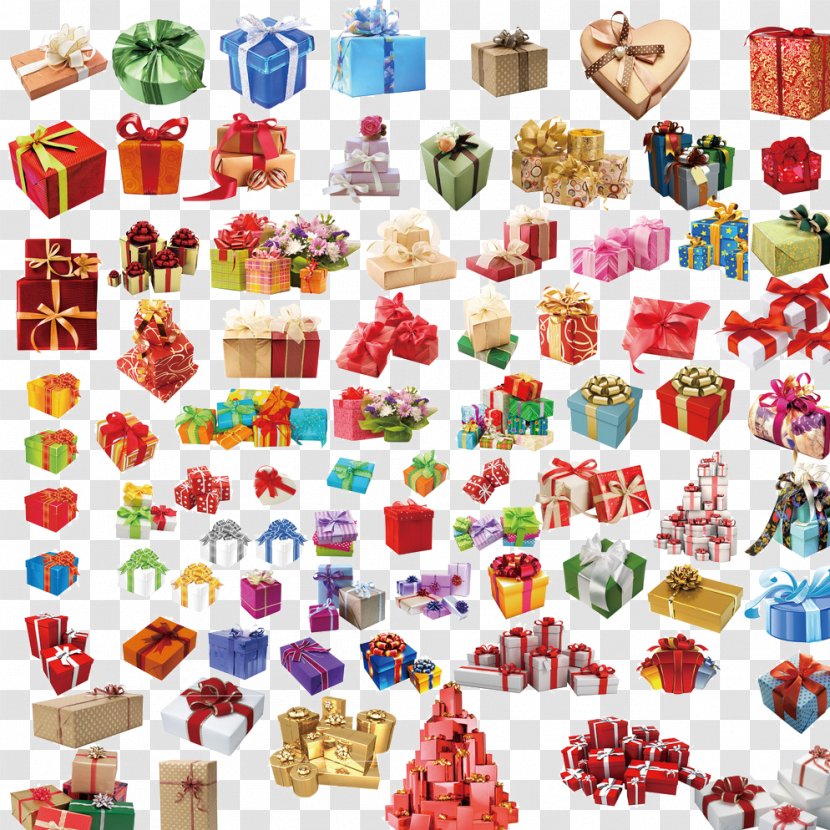 Gift Deliver Christmas Day Presents Box Packaging And Labeling - Birthday Image Transparent PNG