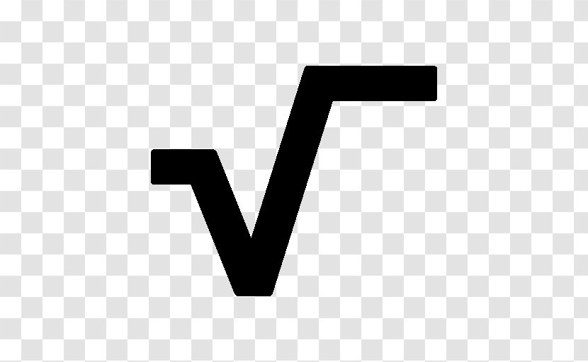 Square Root Number Zero Of A Function - Logo - Mathematics Transparent PNG
