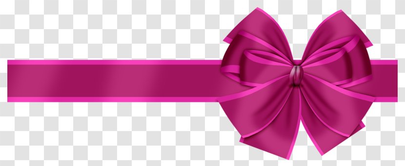 Pink Ribbon Clip Art - Free - Gift Transparent PNG