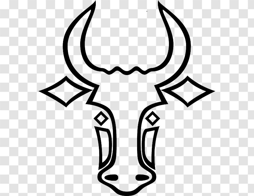 Cattle Bull Drawing Clip Art - Artwork - Animal Horn Cliparts Transparent PNG