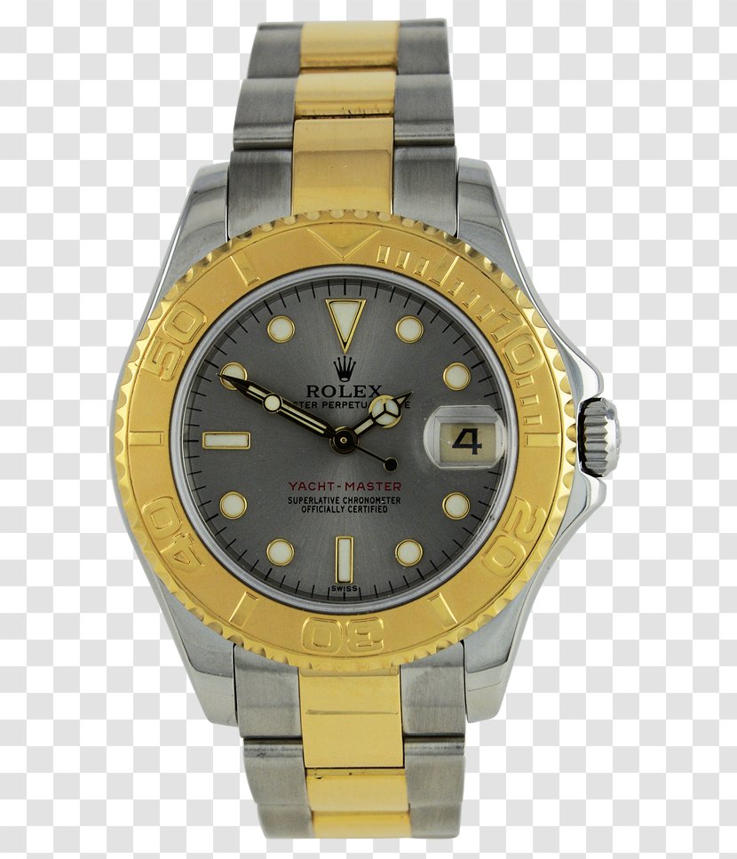 Rolex Datejust Submariner GMT Master II Watch - Silver Transparent PNG