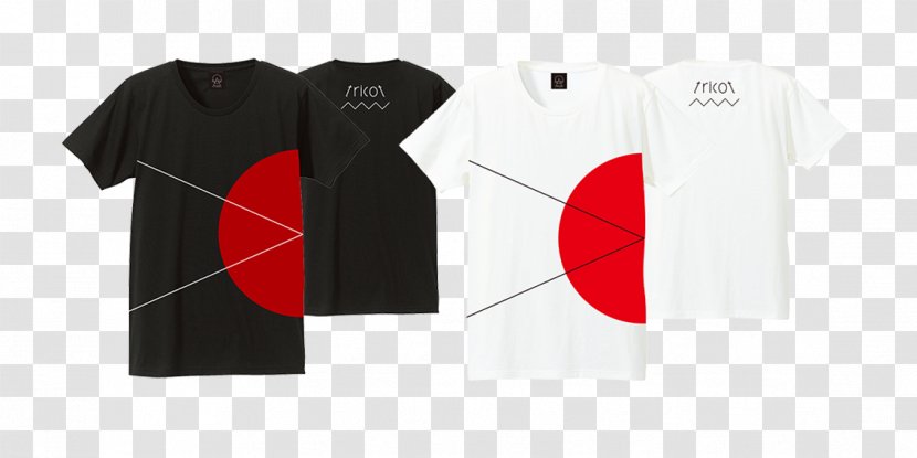 T-shirt Logo Collar Outerwear - Red Transparent PNG