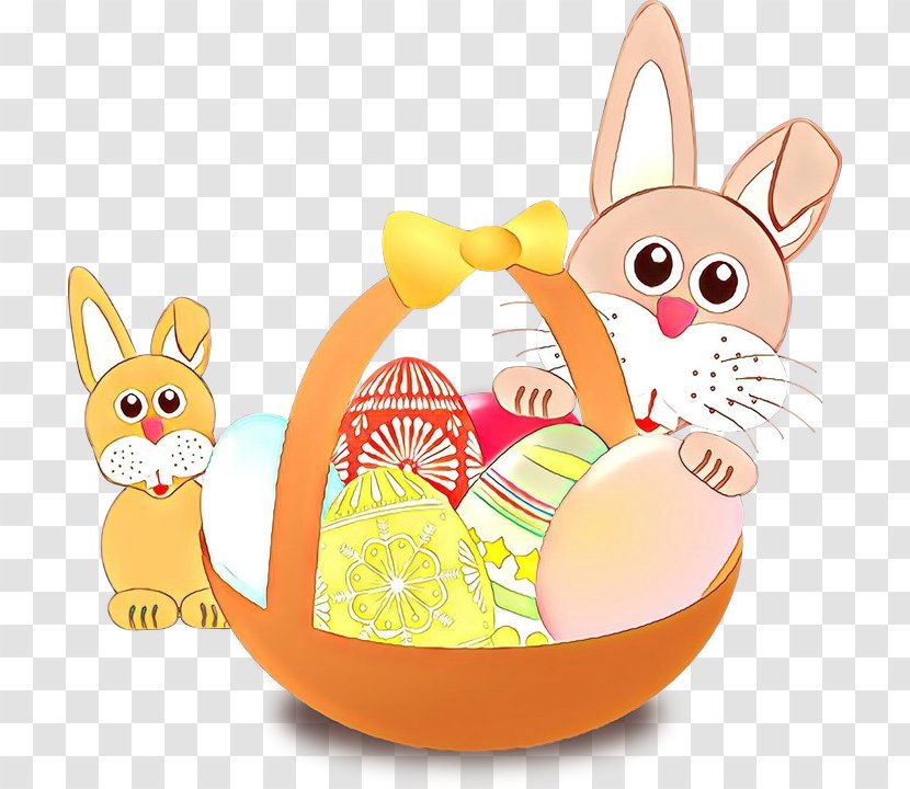 Easter Egg Cartoon - Christmas Day - Fawn Rabbits And Hares Transparent PNG