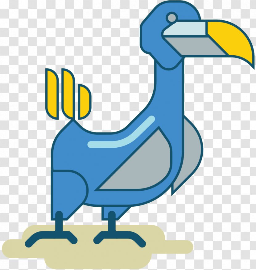 Clip Art Beak Bird Cartoon - Swans - Dodo Transparent PNG