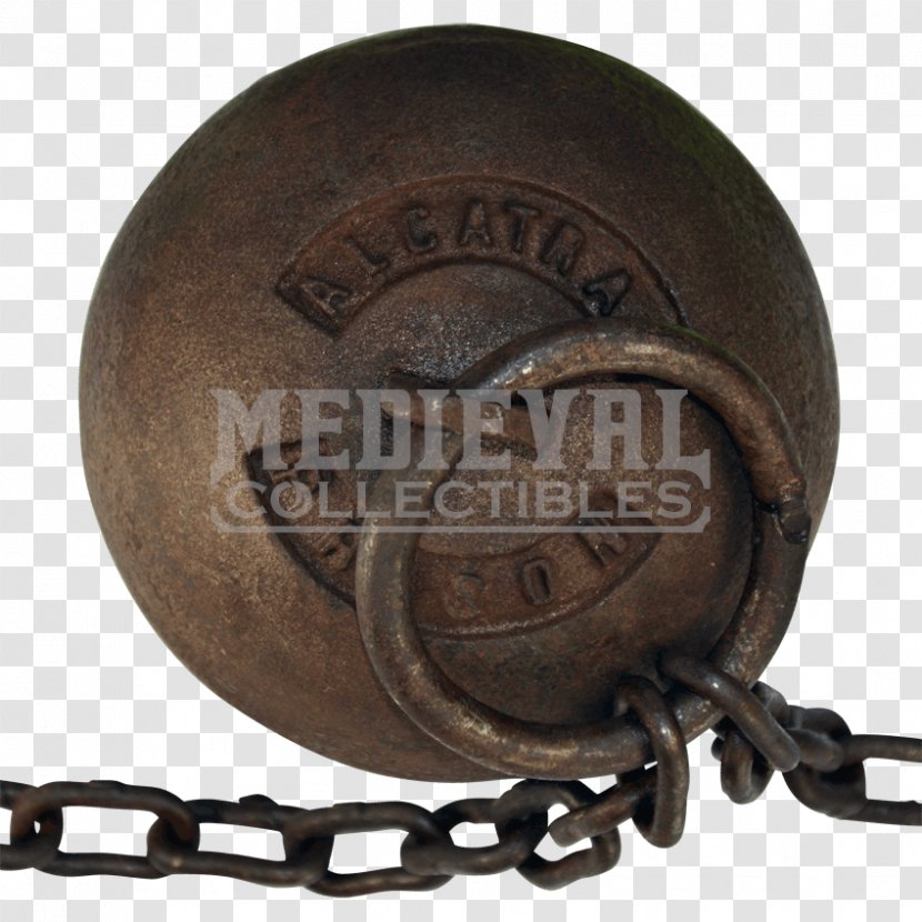 Alcatraz Federal Penitentiary Ball And Chain Prisoner Transparent PNG