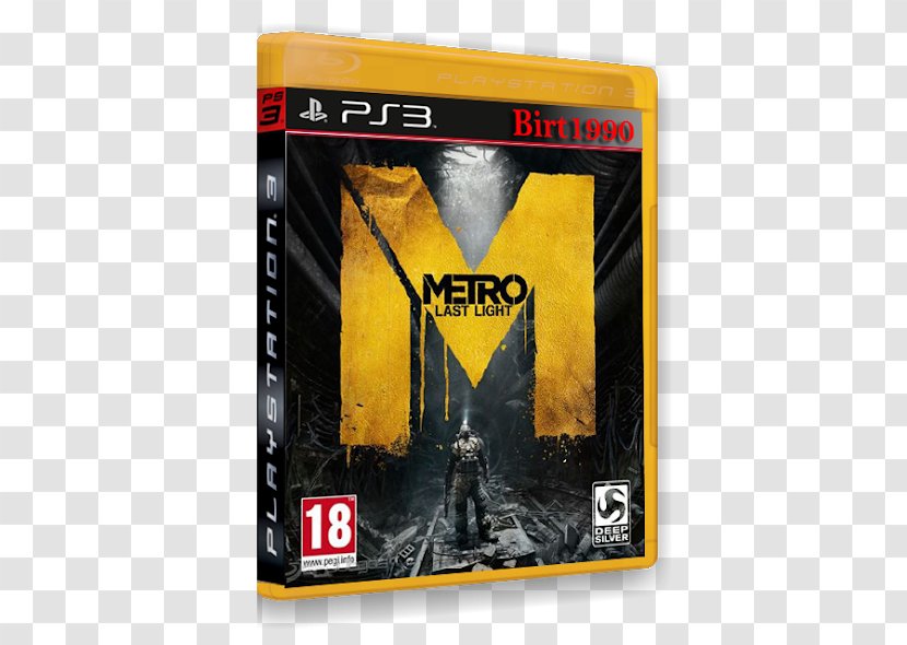 Metro: Last Light Metro 2033 Exodus Xbox 360 Video Games - Yellow Transparent PNG