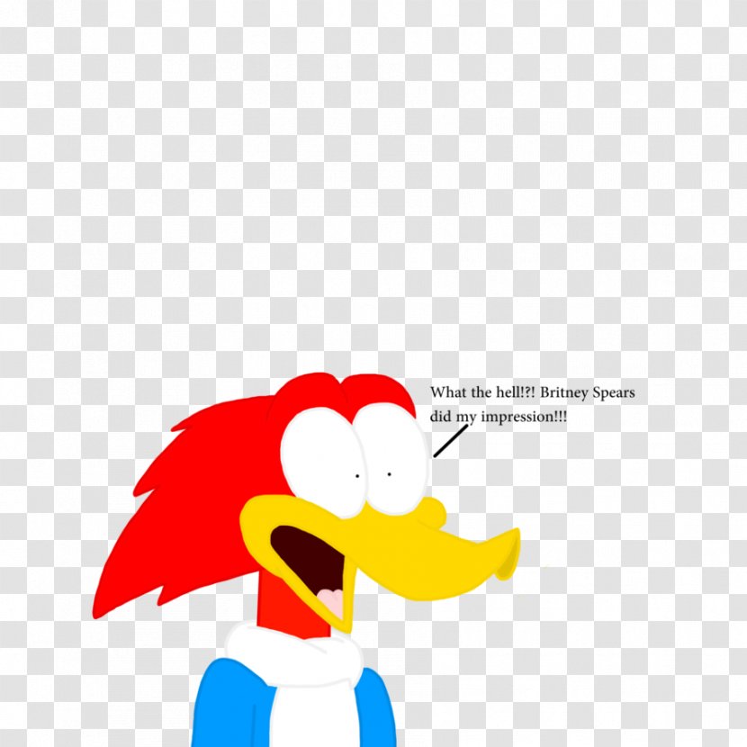 Woody Woodpecker Bimbo Cartoon Lucky - Silhouette - Britney Spears Transparent PNG