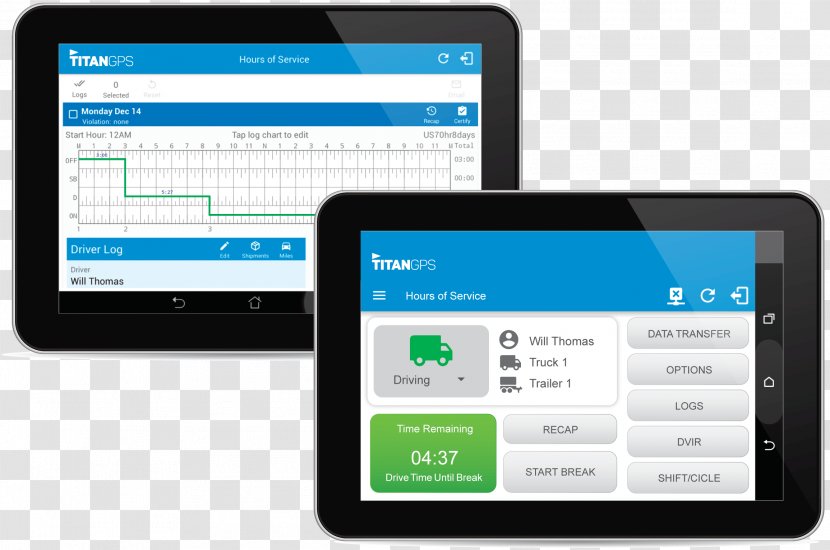 Handheld Devices Electronic Logging Device Hours Of Service Federal Motor Carrier Safety Administration Electronics - Brand - Gps Tracking Transparent PNG