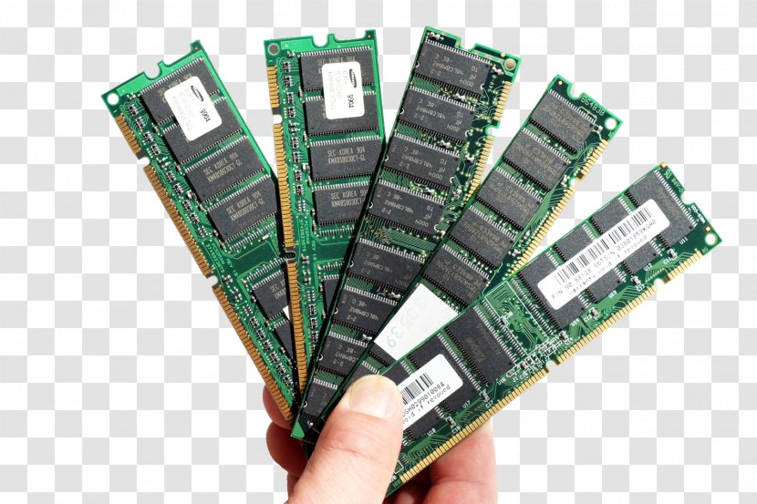 RAM Computer Memory Central Processing Unit Data Storage - Electronics Transparent PNG