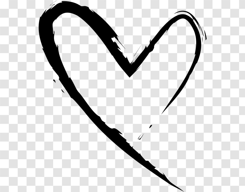 Love Background Heart - Blackandwhite Transparent PNG