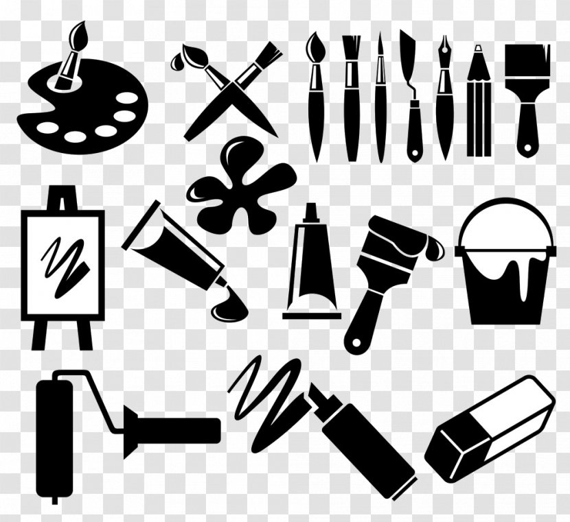 Art Drawing Icon - Technology - Painting Tools Transparent PNG