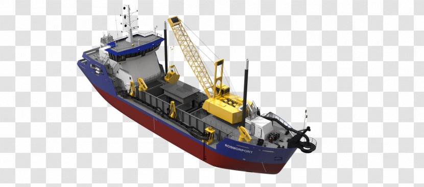 Heavy-lift Ship Water Transportation Dredging Vessel Trailing Suction Hopper Dredger - Damen Group Transparent PNG