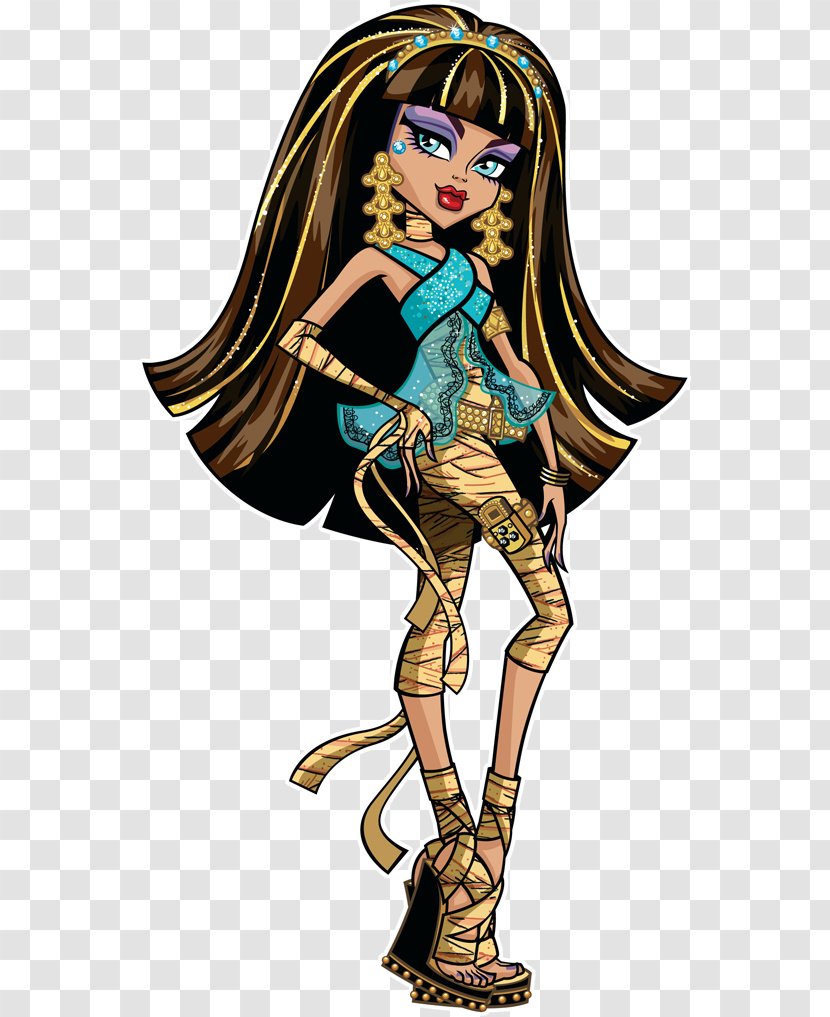 Monster High Cleo De Nile Doll Ghoulia Yelps - Enchantimals Transparent PNG