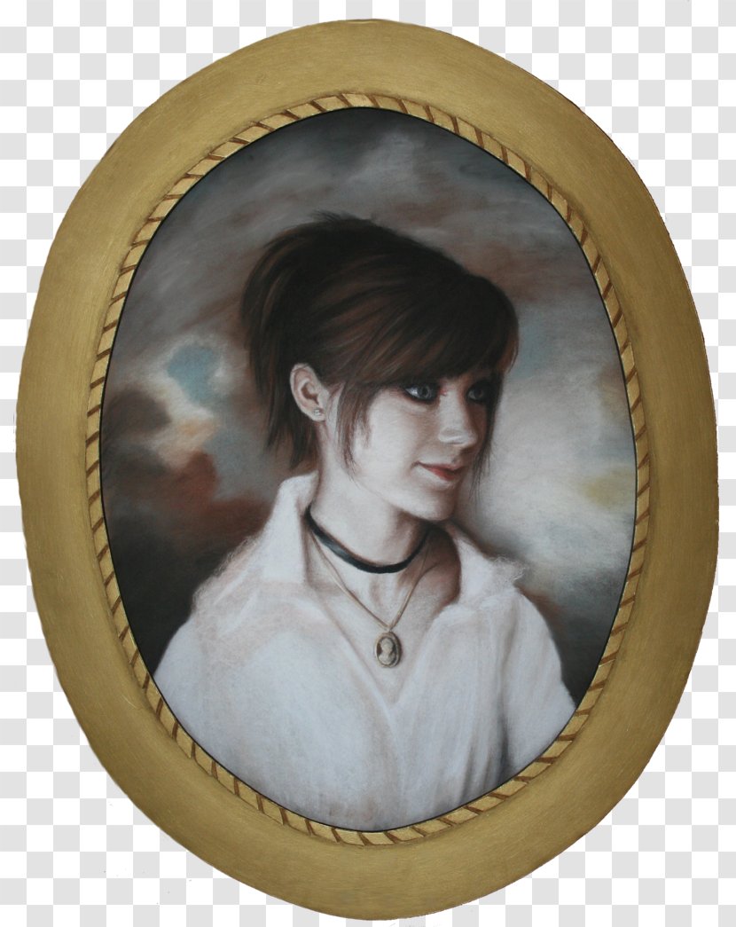 Oval - Portrait Of A Young Woman Transparent PNG