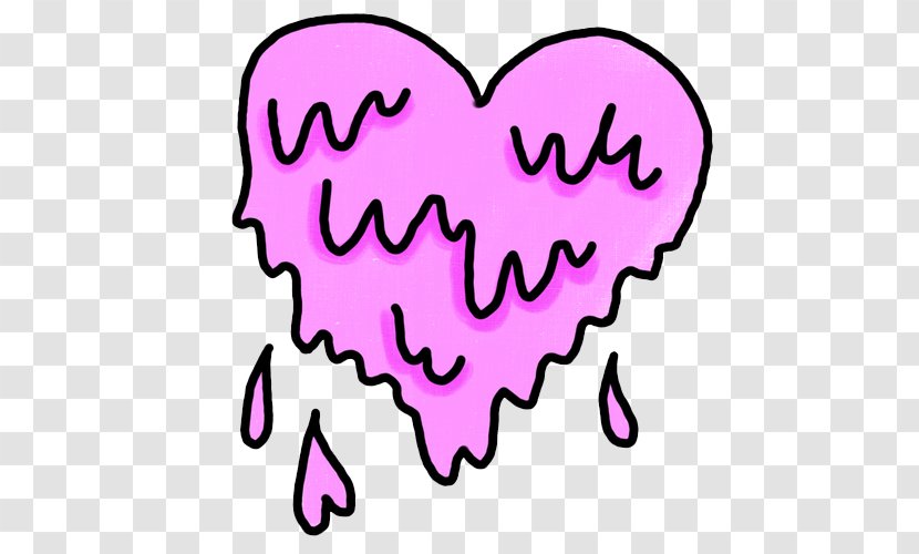 Melting Heart Clip Art Transparent PNG