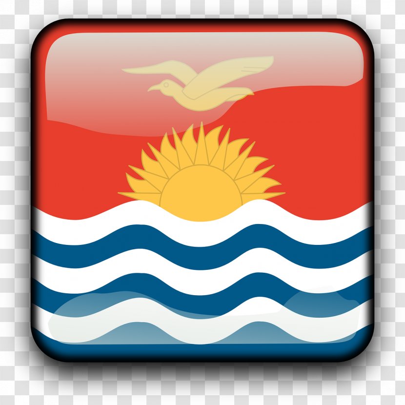 Flag Of Kiribati Gilbert And Ellice Islands Coat Arms - England Transparent PNG