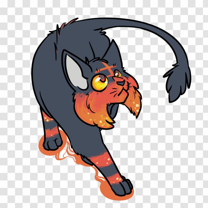 Demon Dog Cartoon Clip Art Cat - Claw Transparent PNG