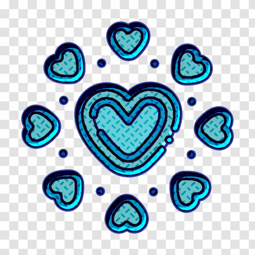 Heart Icon Love Marriage - Line Art Text Transparent PNG