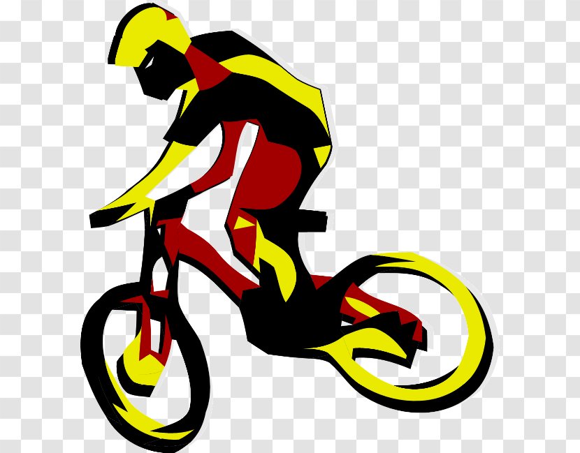 Cycling Bicycle Frames Mountain Bike Downhill Biking - Vector Transparent PNG
