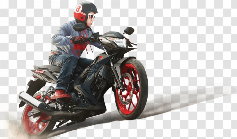 Honda Sonic Motorcycle PT Astra Motor Car Transparent PNG