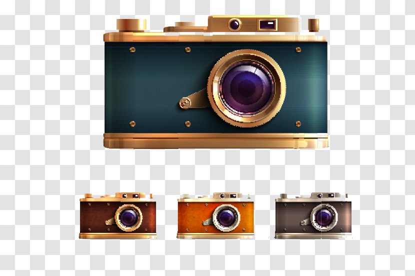 Camera Retro Style Photography Royalty-free - Stock Transparent PNG