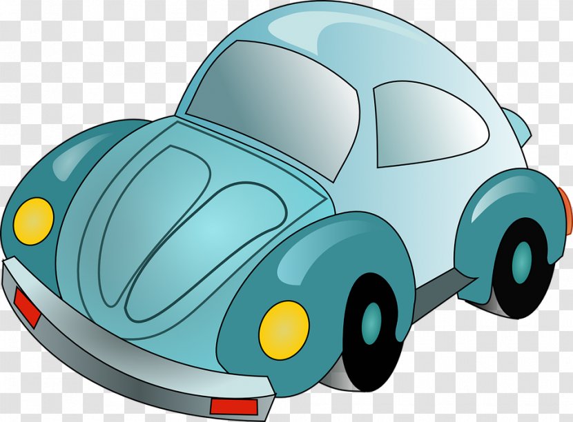 Volkswagen Beetle Type 2 Car 4 - Motor Vehicle - Blue Transparent PNG