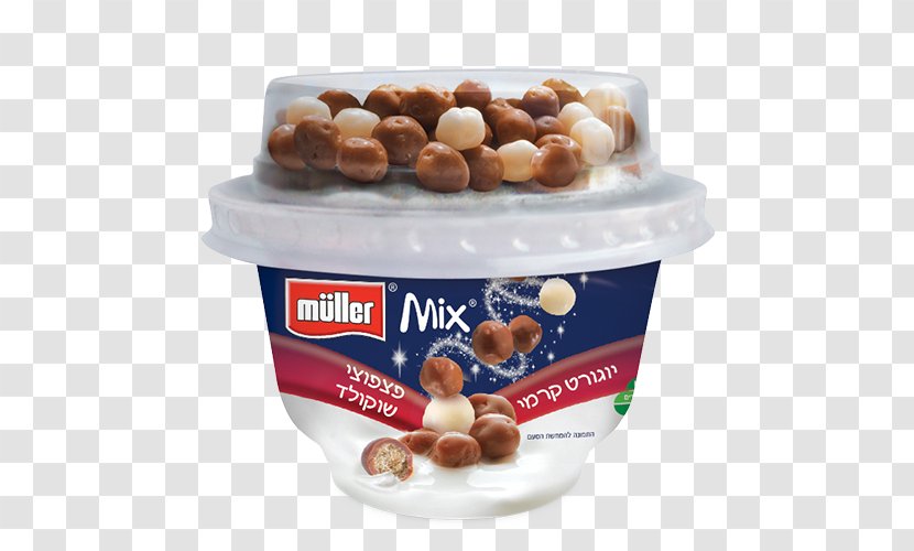 Chocolate-coated Peanut Soured Milk Müller Yoghurt - Yoplait Transparent PNG