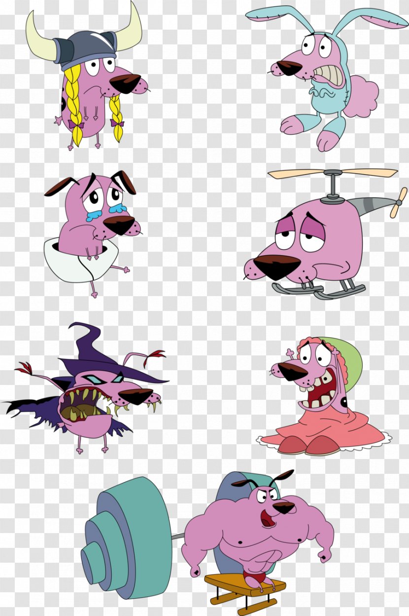 Courage Graphic Design Horse Clip Art - Watercolor - The Cowardly Dog Transparent PNG