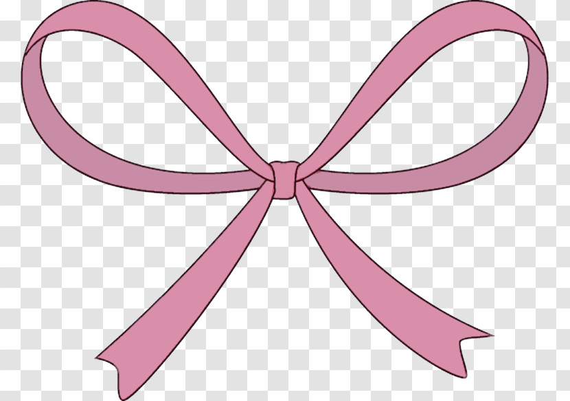 Pink Ribbon Magenta Line Material Property Transparent PNG