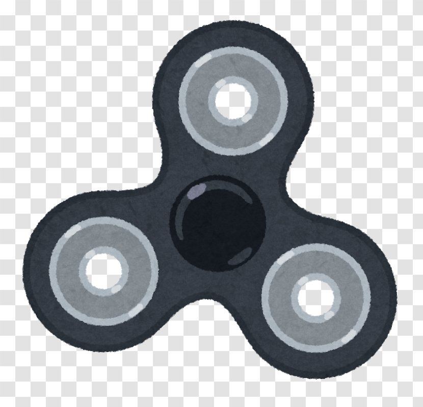 Fidget Spinner Toy Fidgeting Anxiety - Stress Transparent PNG