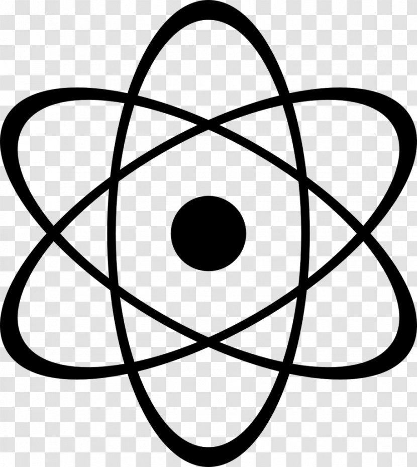 Atomic Nucleus Nuclear Physics Clip Art - Symmetry - White Transparent PNG