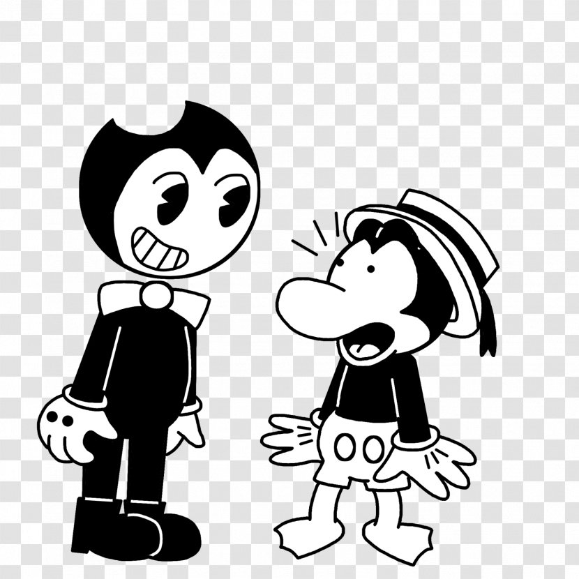 Bendy And The Ink Machine Mickey Mouse TheMeatly Games Drawing Animated Cartoon - Flower Transparent PNG