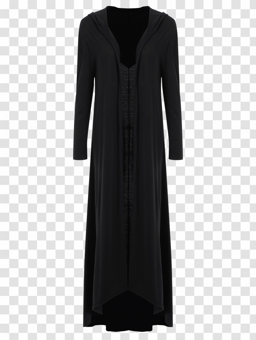 Coat Dress Jacket Clothing Sleeve - Sweater Denim With Hood Transparent PNG