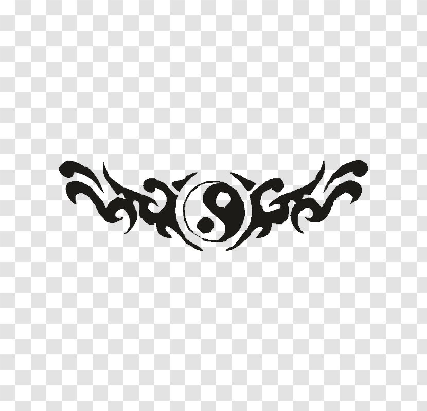 Yin And Yang Tattoo Tribe - Logo - Tatouage Transparent PNG