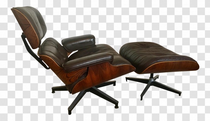 Eames Lounge Chair Couch Charles And Ray Foot Rests - Matbord Transparent PNG