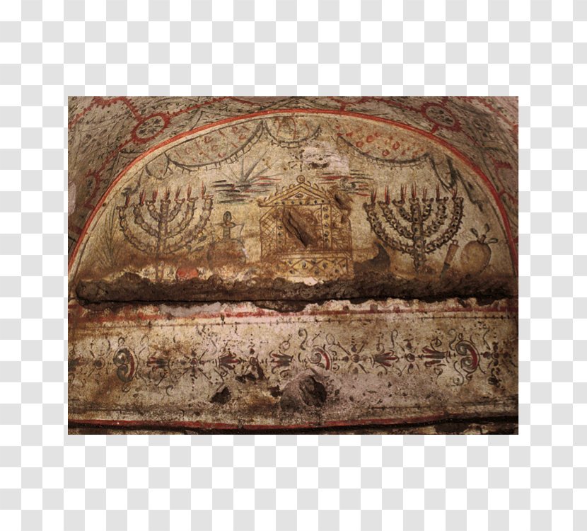 Catacombs Of Rome Jewish Venosa Vigna Randanini Catacomb Priscilla - Relief - Ark The Convenent Transparent PNG