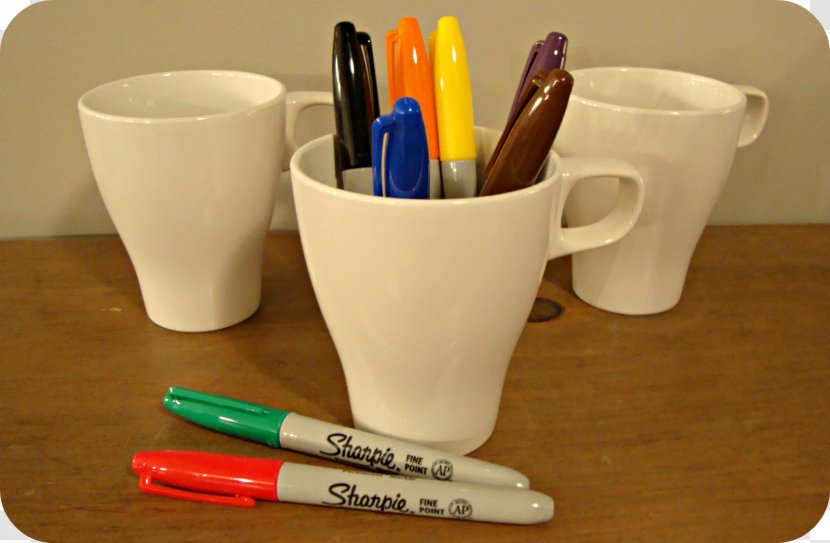 Teacup Ceramic Coffee Cup Mug Tableware - Plastic - Sharpie Transparent PNG
