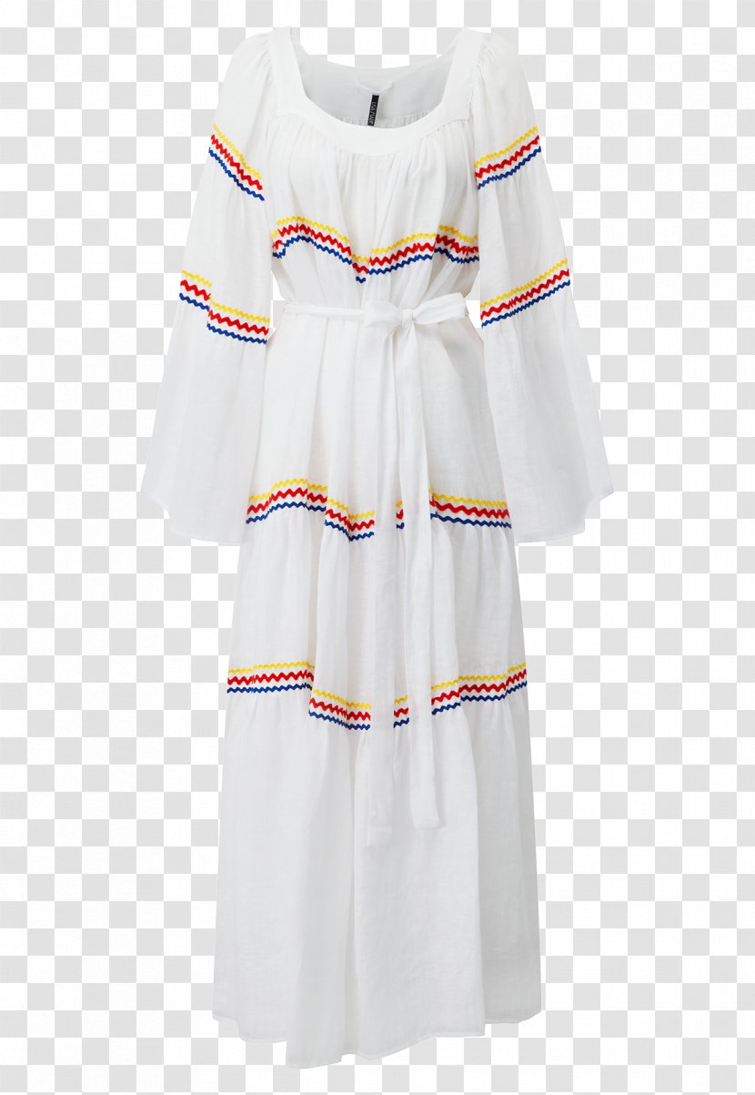 Robe Shoulder Sleeve Dress - Day - Maxi Transparent PNG