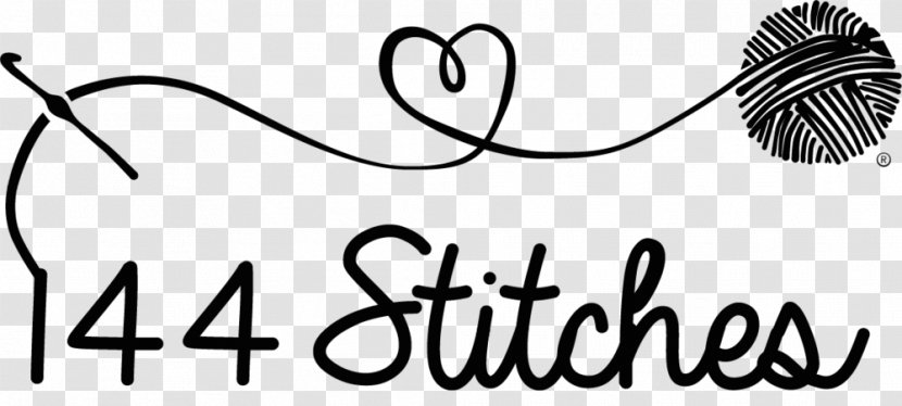 Clip Art Granny Square Crochet Pattern Logo - Heart - Sally Stitches Transparent PNG